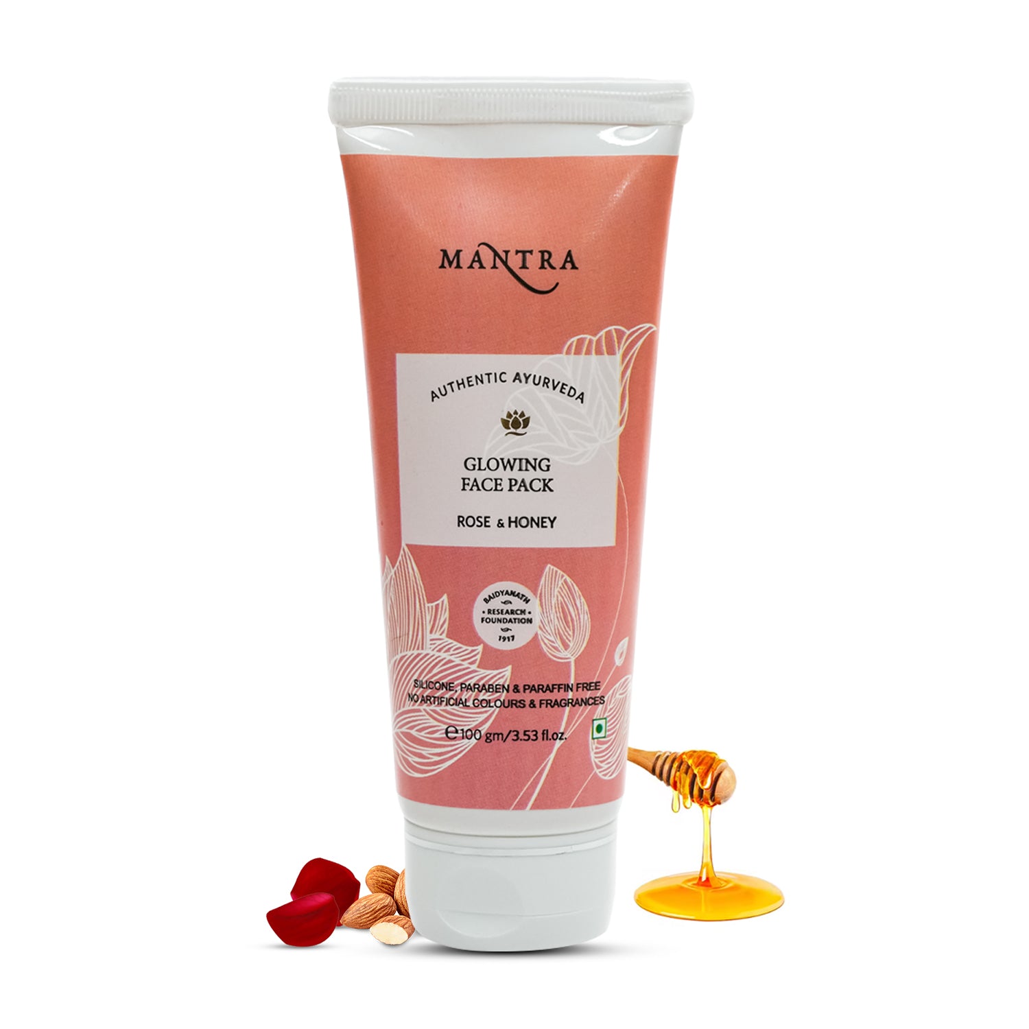 Mantra Rose & Honey Glowing Face Pack