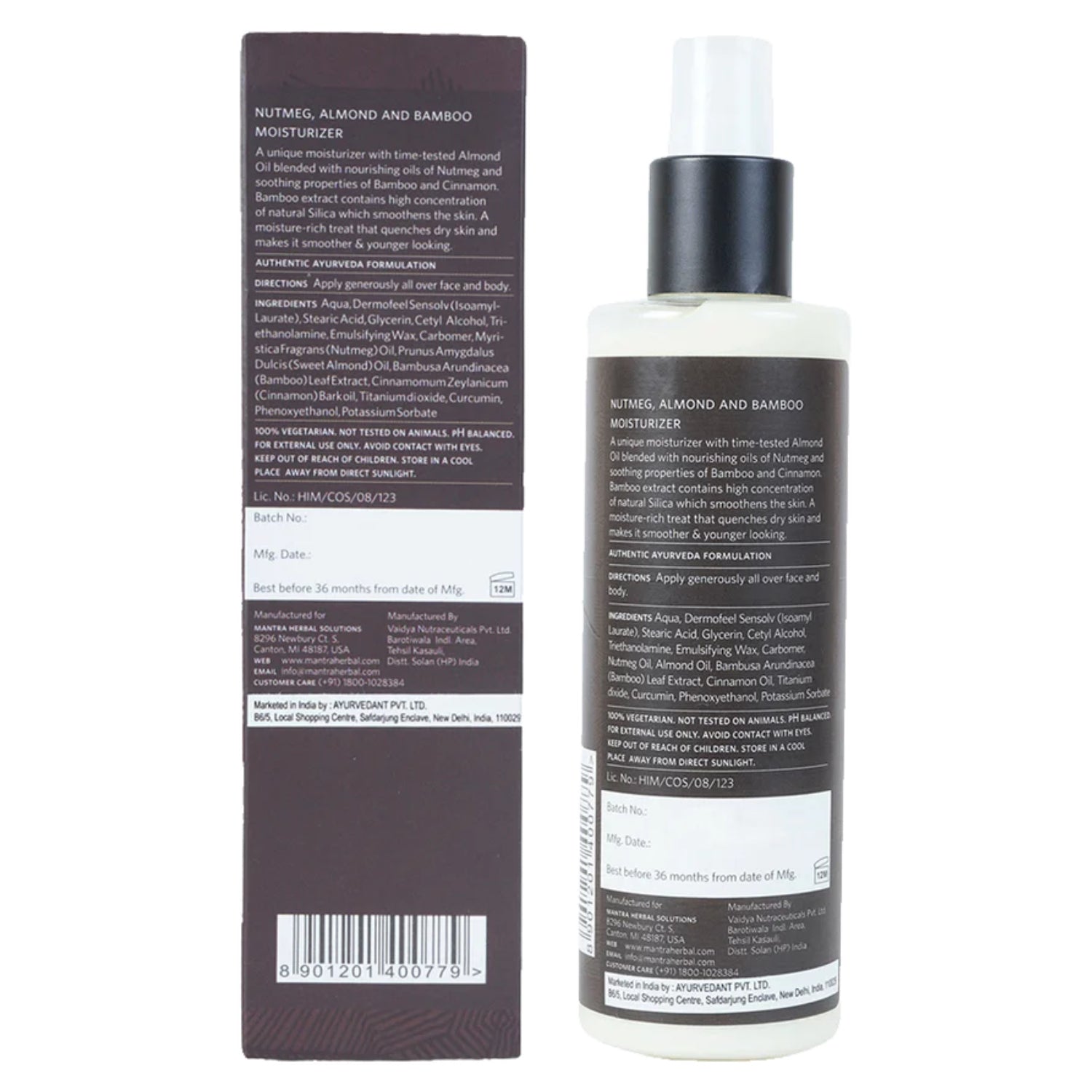 Mantra Nutmeg Almond & Bamboo Moisturizer For Men