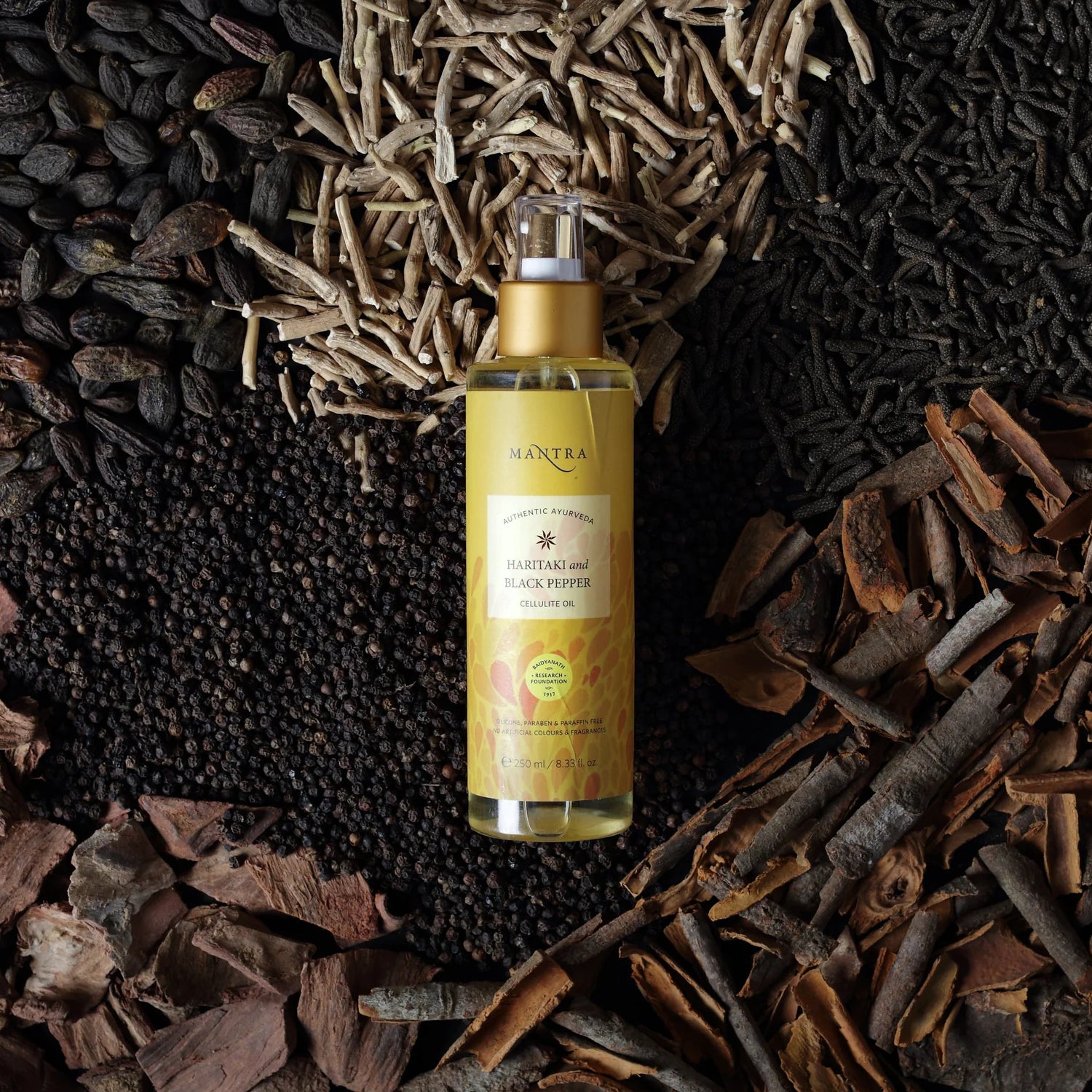 Mantra Haritaki And Black Pepper Cellulite Oil