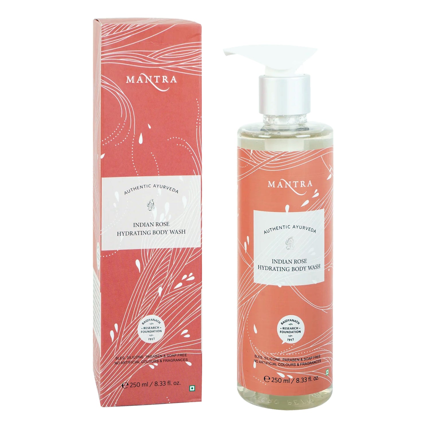 Mantra Indian Rose Hydrating Body Wash