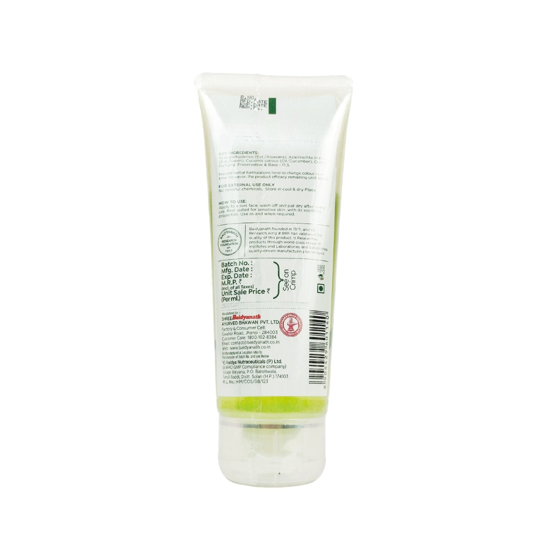 Aloe Neem and Cucumber Face Wash