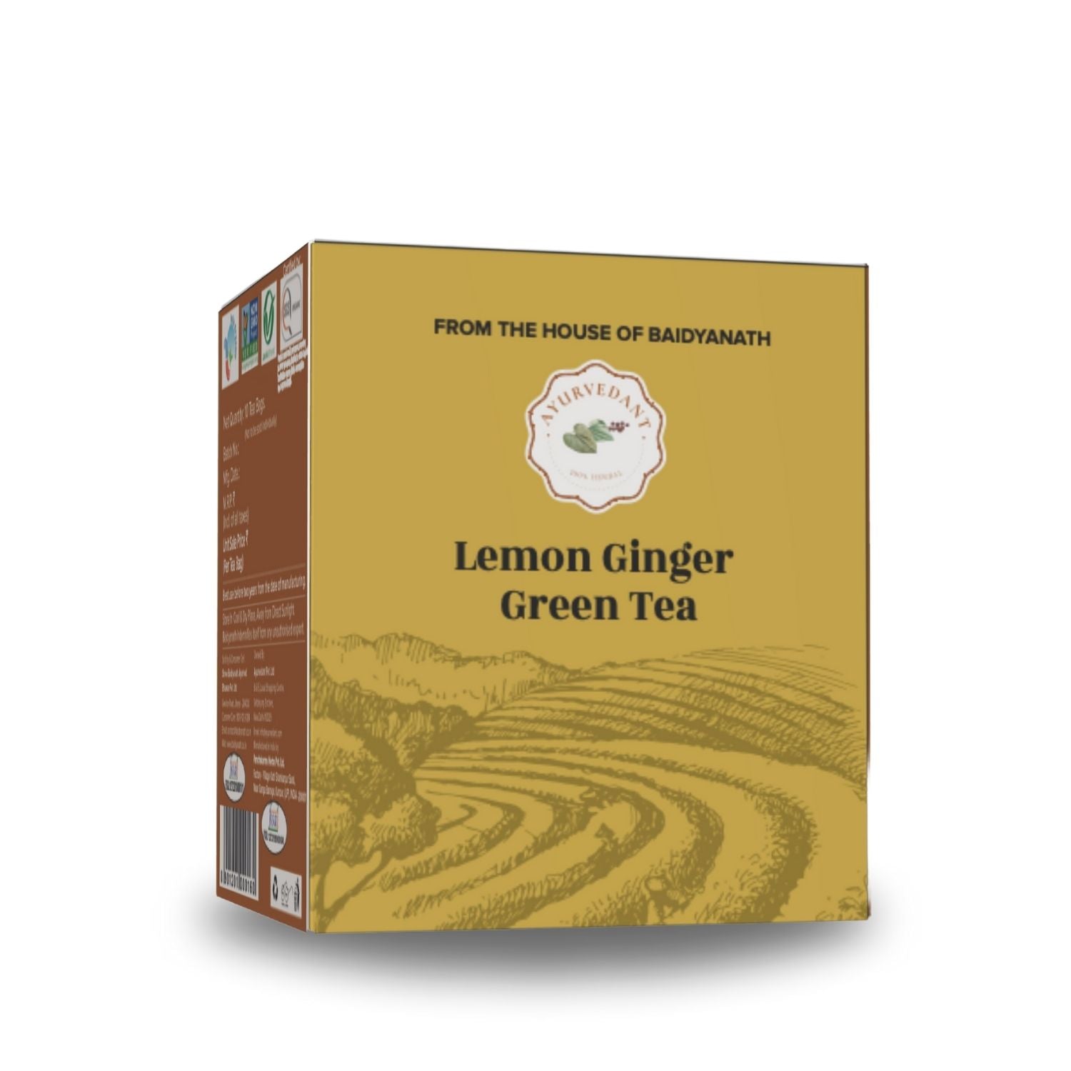 Ayurvedant Lemon Ginger Gree Tea