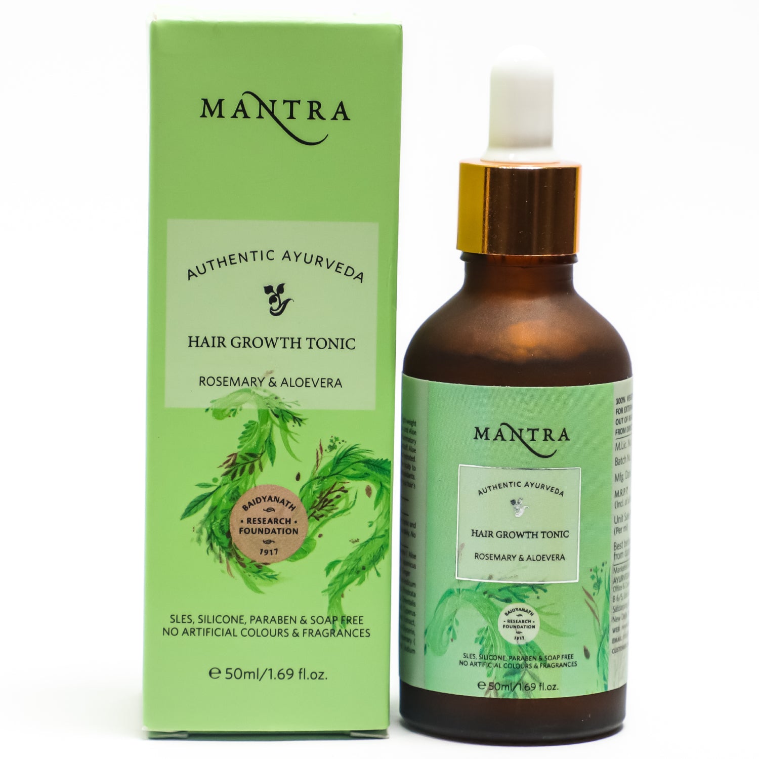 Mantra Hair Growth Tonic Rosemary & Aloevera