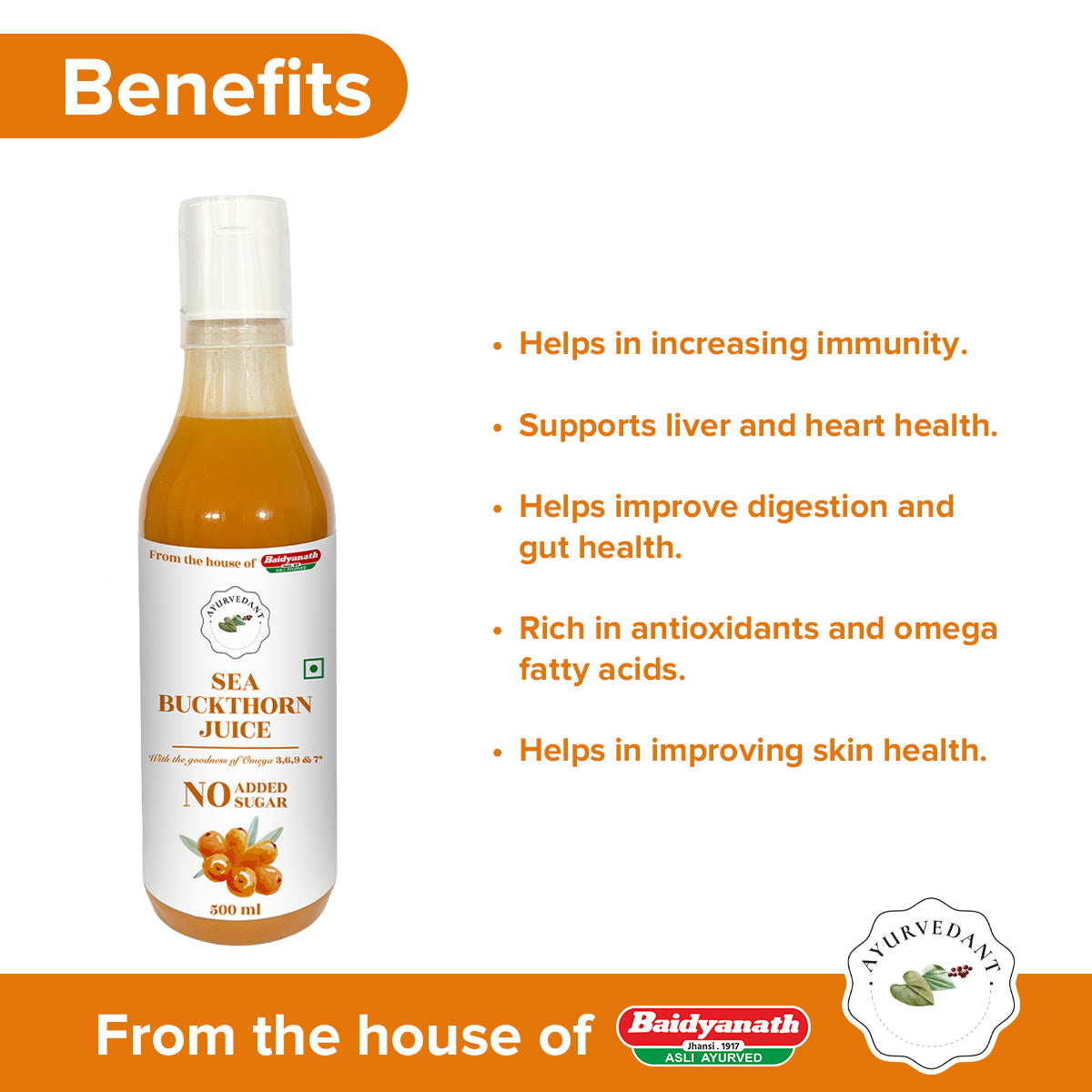 Ayurvedant Seabuckthorn Juice