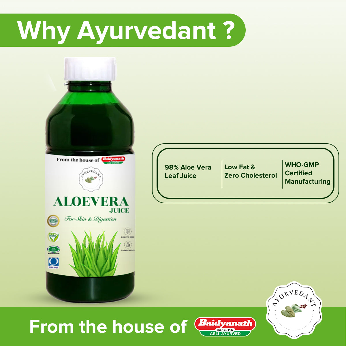 Ayurvedant Aloe Vera Juice