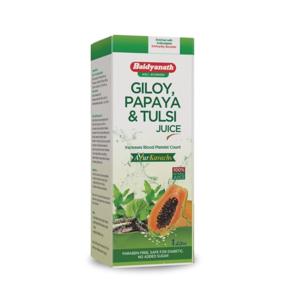 Baidyanath Giloy Papaya & Tulsi Juice
