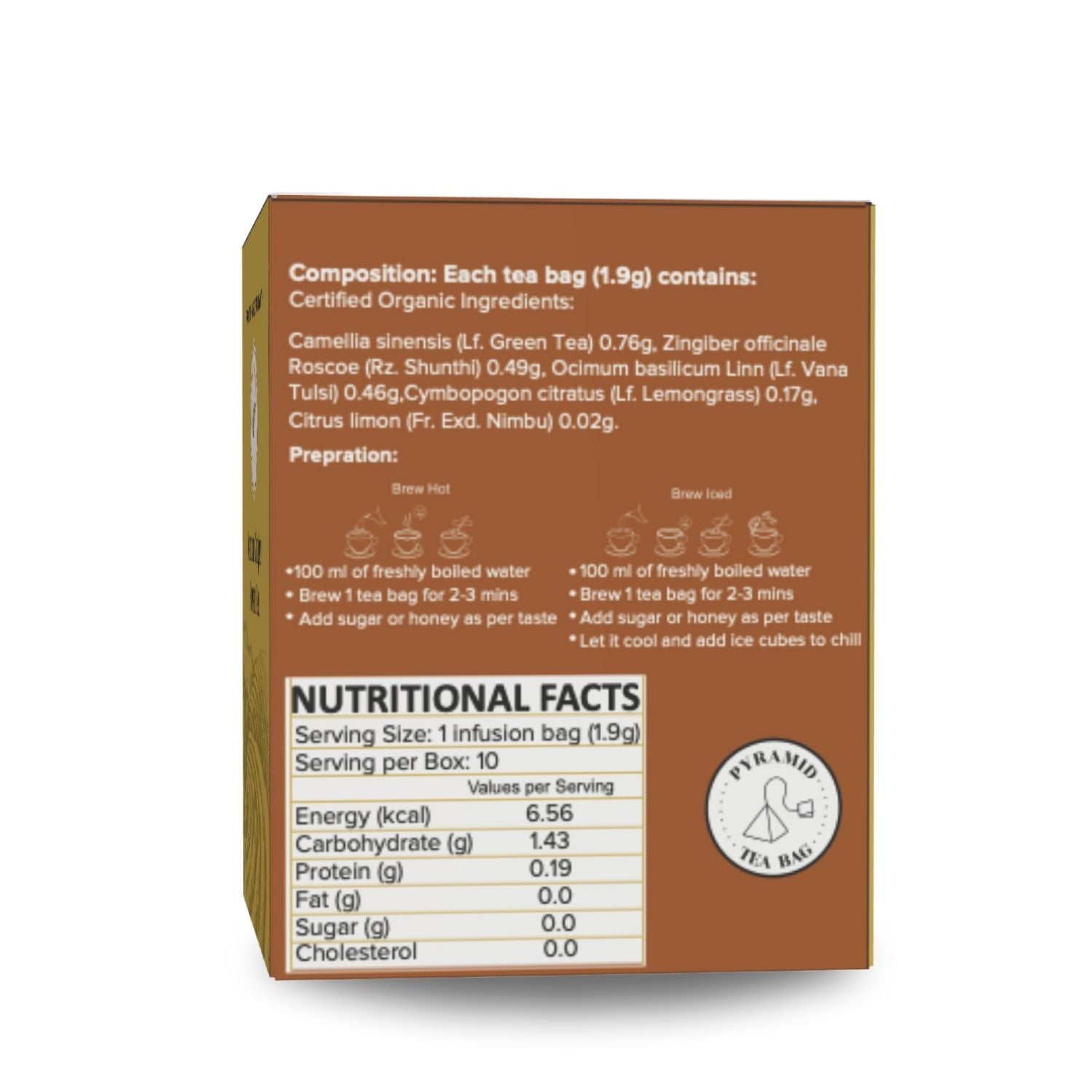 Ayurvedant Lemon Ginger Gree Tea