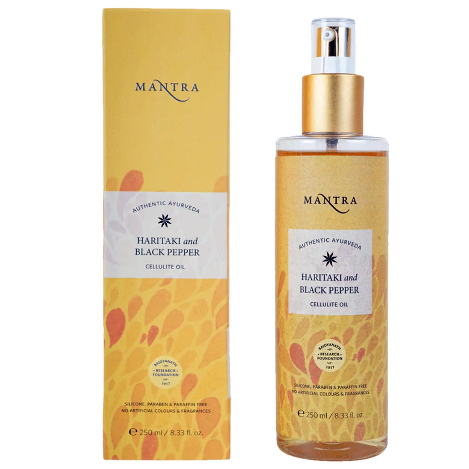 Mantra Haritaki And Black Pepper Cellulite Oil