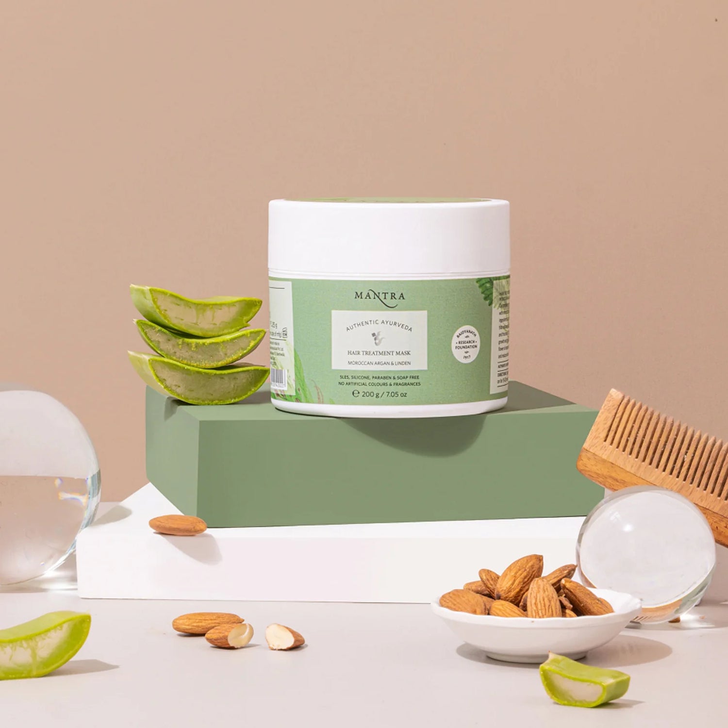 Mantra Hair Treatment Mask Moroccan Argan & Linden