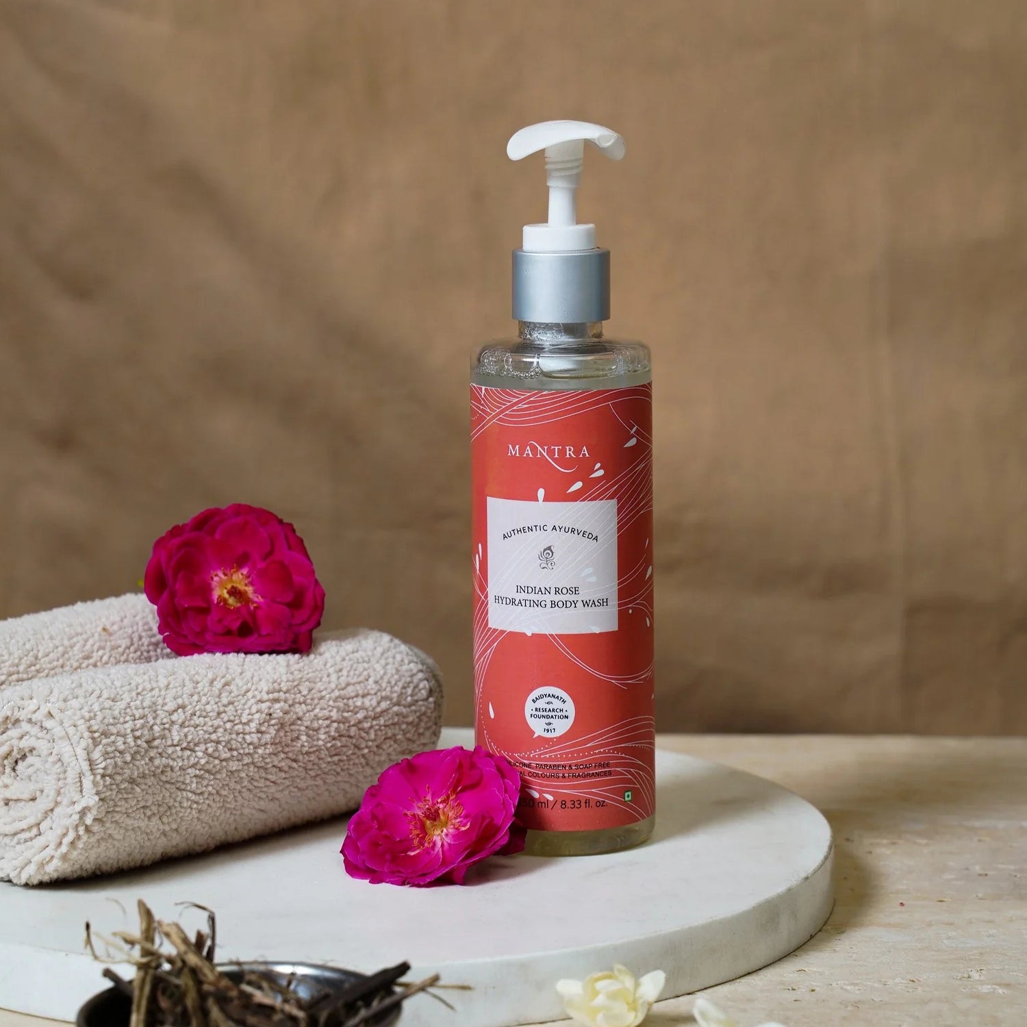 Mantra Indian Rose Hydrating Body Wash