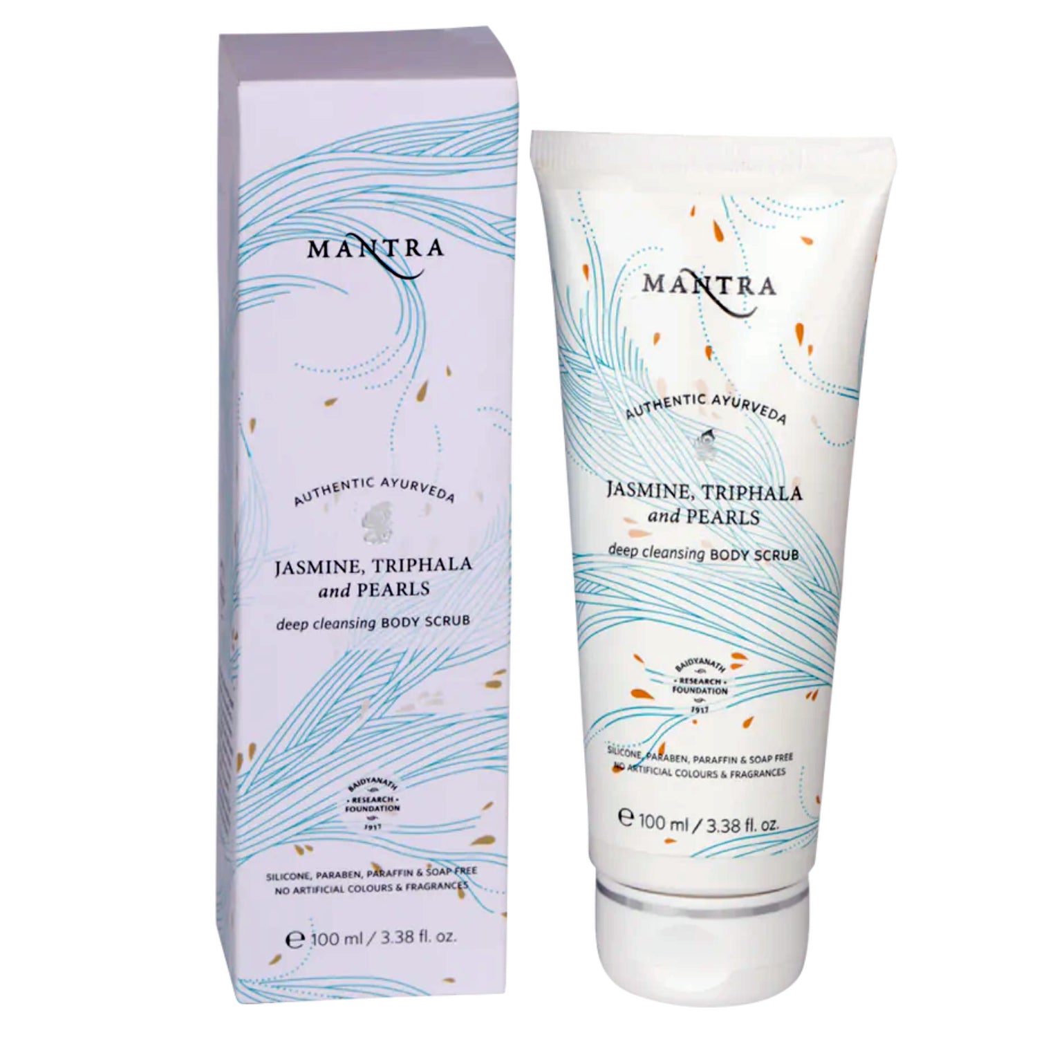 Mantra Jasmine Triphala And Pearls Deep Cleansing Body Scrub