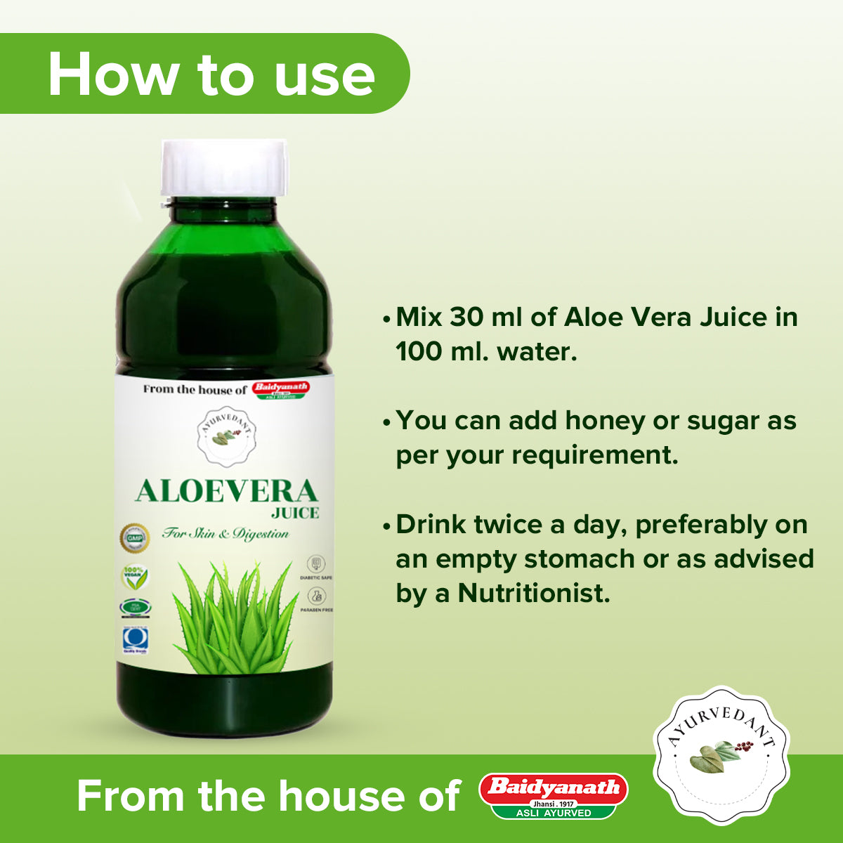 Ayurvedant Aloe Vera Juice