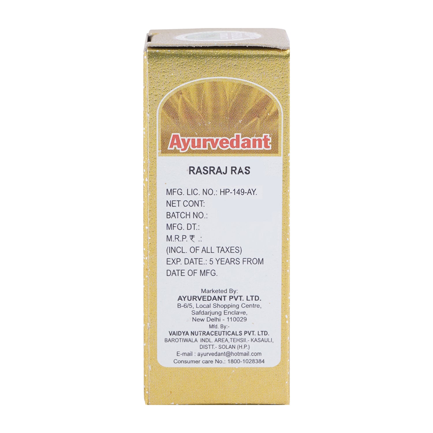 Ayurvedant Ras Raj Ras Gold