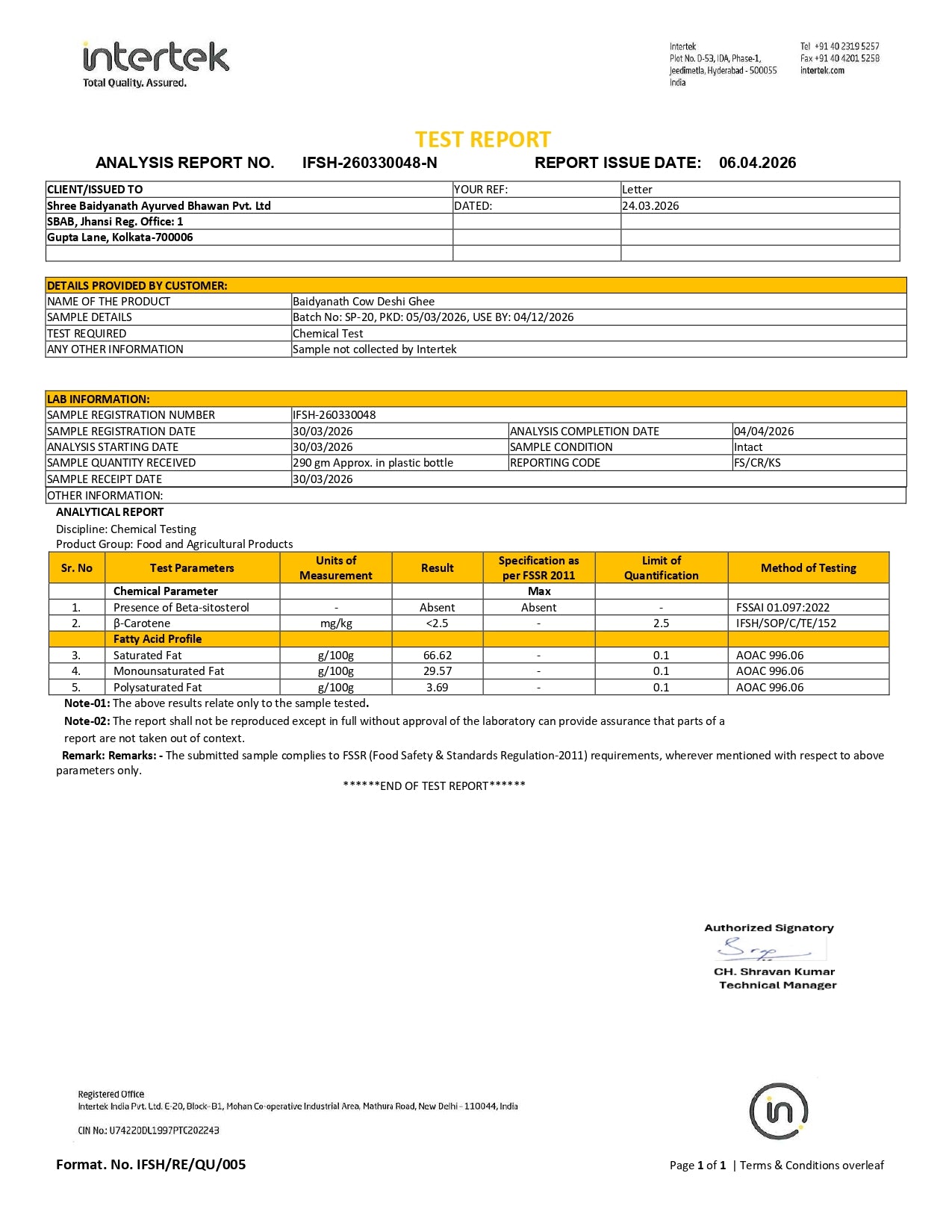 Premium Cow Desi Ghee