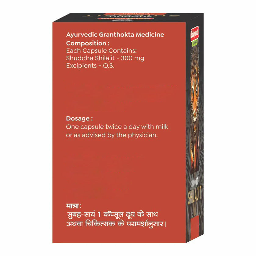 Baidyanath Shodhit Shilajit Capsule